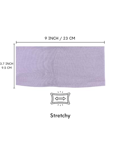 Prien Women Cotton Hijab Cap, Stretchy Head Cover, Pre-Sewn Inner Muslim Scarf Undercap, Non Slip Headband for Daily Wear - color: Grey