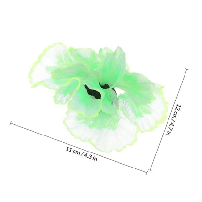 GANAZONO Artificial Aquatic Plant Aquarium Decor Green Silicone Mini Aquatic Plant Fish Tank Ornament for Freshwater Landscaping for Home Aquarium Decoration
