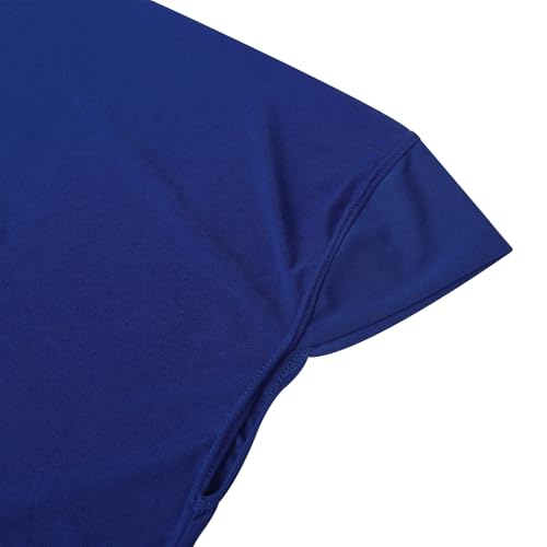 Women Muslim Ramadan Hijab Ready to Wear Long Scarf Jersey Turban Islamic Khimar Abaya Eid Prayer Scarf Saudi Niqab - color: Navy Blue