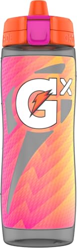Gatorade Gx Bottle, Momentum Neon Pink (Pack of 6) - color: Neon Pink, size: 30 Ounces (Pack of 6)