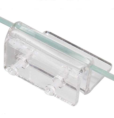 4pcs Aquarium Top Cover Bracket Acrylic Fish Tank Lid Support Holder Clip