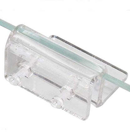 4pcs Aquarium Top Cover Bracket Acrylic Fish Tank Lid Support Holder Clip