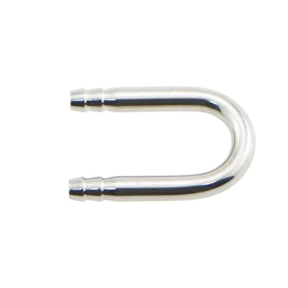 2PCS Stainless Steel U-Tube Connection for Aquarium Use Oxygen Enhancement Tube Oxygen System U-Tube Connector Aquarium Fitting Hose Connector for Aquarium Use Air Hose Oxygen Pump Air Hose