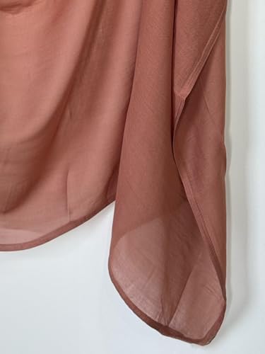 Stylish Premium Modal Viscose Hijabs for Women - color: Copper