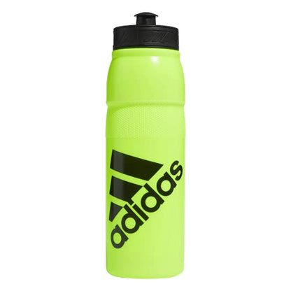 adidas 750 ML (28 oz) Stadium Refillable Plastic Sport Water Bottle - color: Signal Green/Black