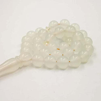 Tasbih Special Resin Change Color Under The Sun Muslim Misbaha UV Discoloration (10mm x 33 Beads) - size: 10mm x 33 beads