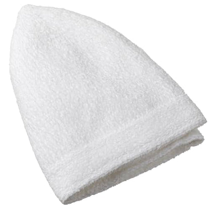 Modefa Islamic Prayer Kufi Hats for Men Chenille Knitted Stretchable Muslim Cap One-Size Fit - color: White
