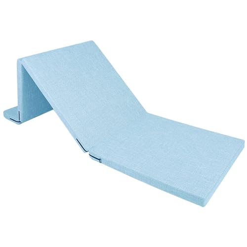 Four-Fold Folding Gymnastics Mat – 60x180cm, 5cm Thick Linen Fabric Exercise Mat, Non-Slip, Portable for Yoga, Dance, Martial Arts, Home Gym, and Tumbling - size: Style4