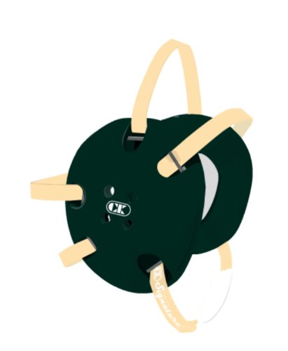 Cliff Keen Signature Wrestling Headgear - color: Dark Green/Vegas Gold