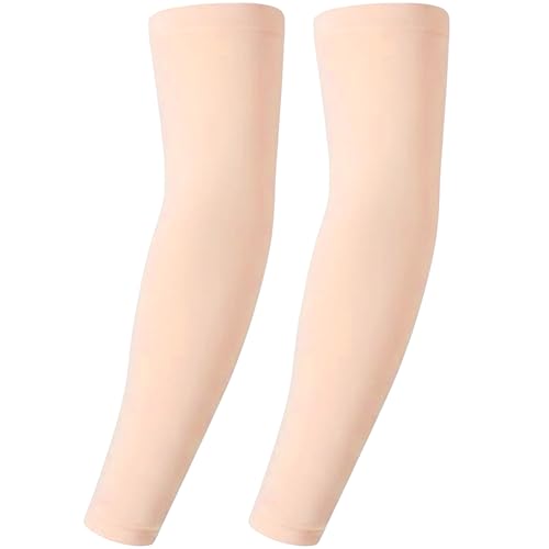 Xeoxarel Arm Sleeves for Men & Women (Available in 4 Pairs/12 Pairs) - color: 1 Pair Arm Sleeve - Pink
