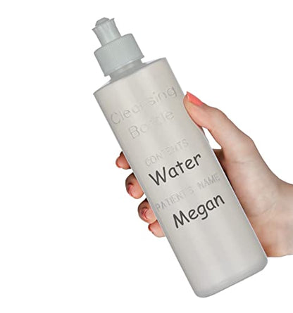 Perineal Lavette Irrigation Bottle for Postpartum Care - After-Birth Essentials for Mom to Soothe and Clean Perineal Area - Premium Portable Bidet for Women - 8OZ (Pack of 3)