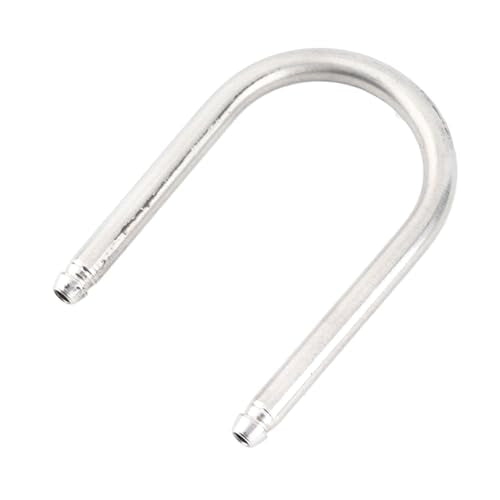 Pssopp CO2 Connector Tube, Stainless Steel Aquarium U Shaped Tube Air Pump Accessories Air Connector Pipe for Aquarium Air Line