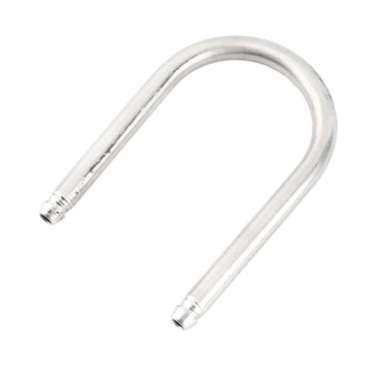 Pssopp CO2 Connector Tube, Stainless Steel Aquarium U Shaped Tube Air Pump Accessories Air Connector Pipe for Aquarium Air Line