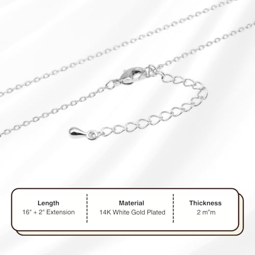 Made In Israel 14K Gold Plated Stainless Still Hamsa Necklace for Women – Jewish Symbol Pendant from Israel – Elegant Hebrew With Cubic Zirconia Dainty Religious Jewish Jewelry - color: Silver