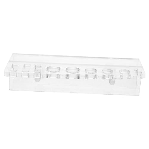 Aquarium Tool Holder Fish Tank Organizer for Scissors Tweezers and Tongs Durable and Stable Rack with Multiple for Easy Tool Access for Aquatic Plant