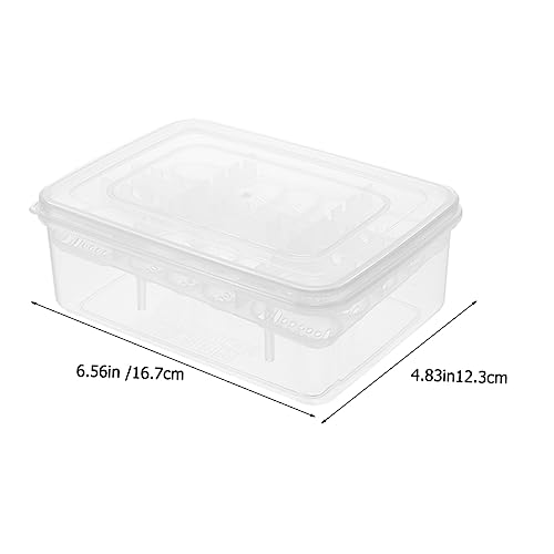 VICASKY 16-Compartment Plastic Reptile Egg Incubator and Hatchery Box for Breeding Geckos and Lizards Sturdy PET Supply for Hatching Reptile Eggs