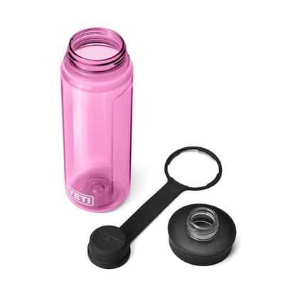YETI Yonder Water Bottle with Yonder Tether Cap, Lightweight, Leakproof and BPA-Free - color: Power Pink, size: 25 Ounces