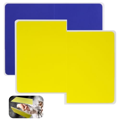 2 Pcs Rebreakable Punching Boards, Martial Arts Training Targets, Taekwondo Karate Breaking Boards with EVA Foam Cover, for Adults and Kids, 2 Sizes