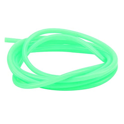Aquarium Tubing, Silicone Pipes Peristaltic Pump Tube External Silicone Extension Hose Pipe Hydraulic Equipment Green (1mm*3mm) - size: 1mm*3mm