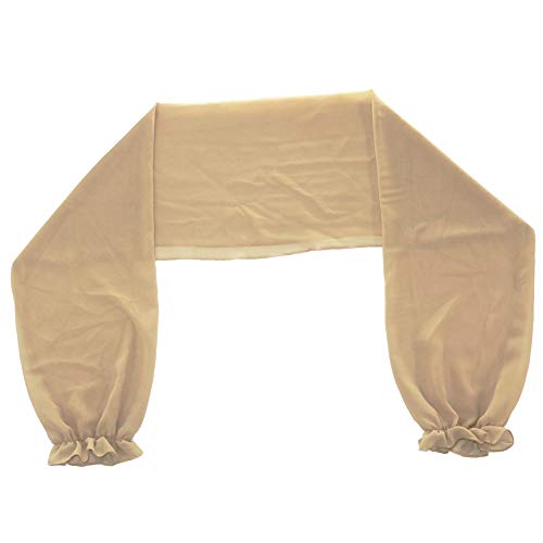 Sunscreen Long sleeves shawl UV Protection Sleeves Shawl Arm Sleeves for Women Golfing Riding Outdoor Activities - color: A-camel