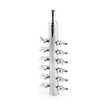 Aquarium Air Pump Splitter,12-Way for Air Flow Control Lever Valve | Manifold for Air Pumps Fish Tank Multi-port Distributor Splitter - size: 12 Ways