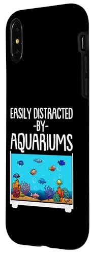 Aquarium Art for Men Women Fish Keeper Coral Fish Tank Lover Case for iPhone X/XS
