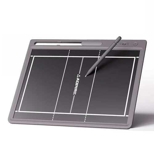 Volleyball Clipboard for Coaches, Magnetic Electronic Coaching Board Tactical Marker Board, Strategy Board with Stylus Pen, for Volleyball Training, Portable and Efficient
