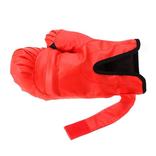 2 Pair Boxing Gloves Punching Bag Gloves Hands Protection Comfortable Punch Mitts Sparring Gloves PU Leather for Grappling - size: Kids