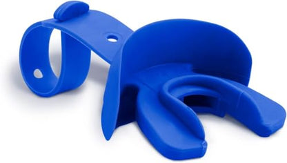 Markwort Vettex Doubleguard Mouthguard for Football, Lacrosse, Braces - Breathable Mouth Guard with Lip Protection and Strap - Youth, Royal Blue - color: Royal Blue