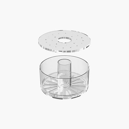 Aquarium Cleaner 2-in-1 Holder Cover | Debris & Media Guard | Helps reduce debris entry and keeps media or weights in place around fish, shrimp, or turtles; for IRUZIO 2-in-1 only.