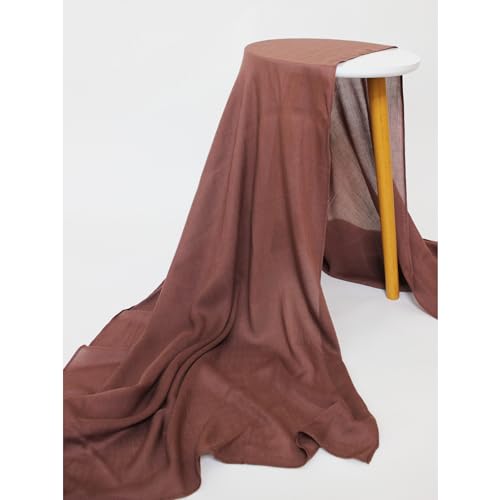 Modal Hijab for Women | Headscarf - color: Mocha Modal - Plain Hijab