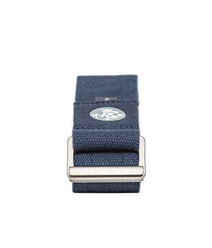 Manduka Align Yoga Strap - color: Midnight Blue, size: 8 Feet