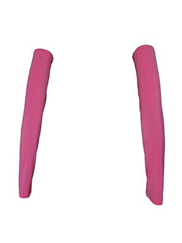 Women's Muslim Modal Arm Stretch Sleeves Cover - color: Rose
