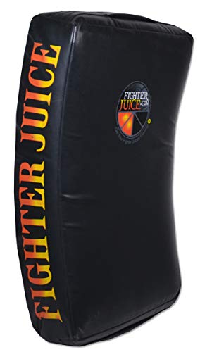 FighterJuice Curved Body Kick Shield for Muay Thai, MMA, Kickboxing, Martial Arts, Krav MAGA