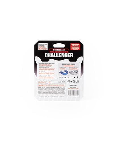 Venum Challenger Mouthguard - Strap/Strapless - color: Black Transparent, size: Adult