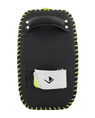 Century Brave IV Curved Muay Thai Pad - Multi-Colored | Martial Arts Training Equipment | Kickboxing & Taekwondo Sparring Gear | MMA Knee Pad | Kicking and Elbowing Bag | 13" L x 8.5" W x 2.75" D