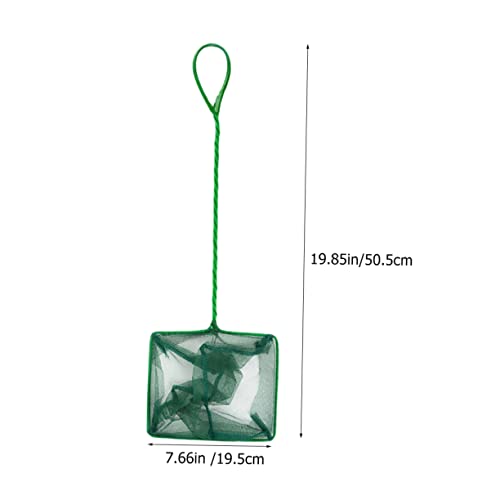 Abaodam 2Pcs Fishing Net Aquarium Fish Net with Soft Mesh for Catching for Stream River and Lake Fishing