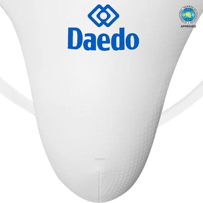 Daedo Daedo ITF Approved Groin Guard – Martial Arts Protective Cup – Lightweight Foam & Elastic Support for Taekwondo & Combat Sports - size: Small
