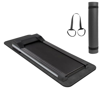 Treadmill Walking Pad Mat for Carpet Floors,Folding Treadmill Mat for Hardwood Floors,for Under Exercise Bike, Exercise Equipment Mat,Reduce Noise Shock Absorption - size: 74.8" X 32"