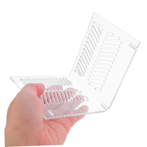 DIY Fish Tank Divider Acrylic Aquarium Partition Sand Guard Pump Guards for Clean Environment