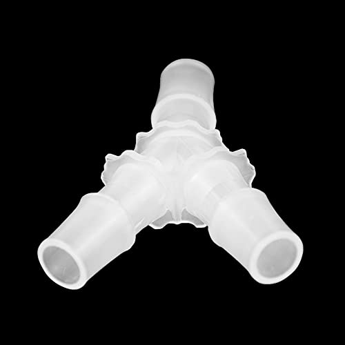 Feelers 1/4" Plastic Hose Barb Tee Fitting 10 Pack, Equal Barbed Y-Shaped 3-Way Connector, Tube Splicer Union Adapter for Air Line, Fuel Line, Water Hose - size: 1/4 inch, style: 10pcs-Y Shaped