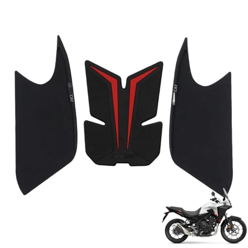 Tank Pad Sticker For NX400 Thermal Insulation, Damage Prevention, Coating Protection,The Fuel Tank Pad, NX400 Accessories (Red) - color: Red