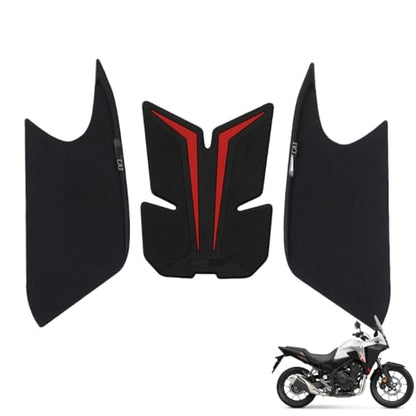 Tank Pad Sticker For NX400 Thermal Insulation, Damage Prevention, Coating Protection,The Fuel Tank Pad, NX400 Accessories (Red) - color: Red