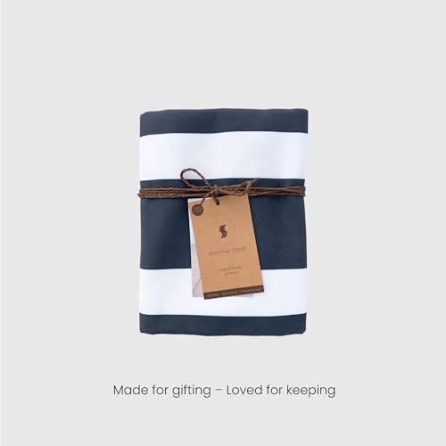 SummerSand Microfiber Beach Towel - Quick Dry, Sand Free - Compact and Lightweight for Travel - Recycled Materials - Travel Bag Included - Large Microfiber Towel (63x31.5in – Deep Blue) - color: Deep Blue