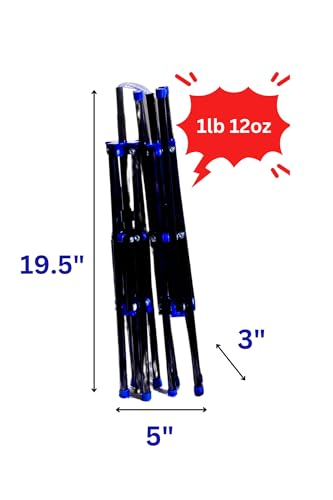 Hockey Gear Drying Rack - Heavy Duty Aluminum Collapsible Portable Sports Gear Drying Rack - Tree - Hockey Equipment Drying - Hockey Gifts - color: Orange