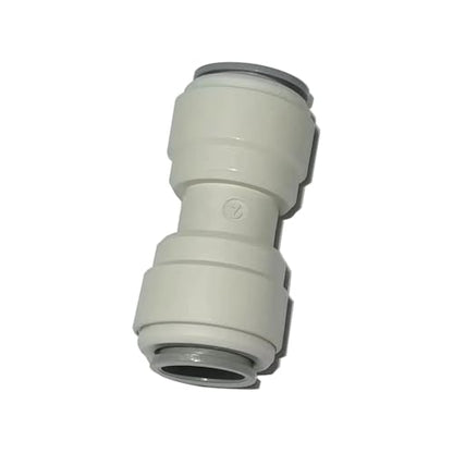 Acetal Copolymer 1/2" Tube OD (12.7mm) Tube Fitting, Union Straight Connector,Push to connect for RO water filter system parts (pack of 5) - style: 1/2 to 1/2 o.d. straight union