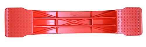 bintiva Balance Board Toy for All Ages - Excellent for Duck Walking, Agility, Gross Motor, and Vestibular Training - color: Red