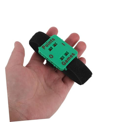 Angoily Portable Tennis Score Counter Wristband Manual Dial Golf Score Keeper Watch Lightweight Outdoor Training Games