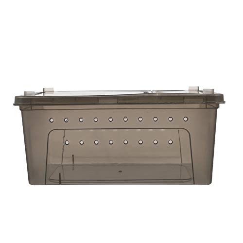 Reptile Terrarium Box Plastic Feeding Container for Bearded Dragons Turtles Geckos and Other Pets Reptile Tank for Pet Supply and Habitat Care