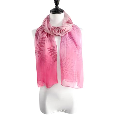 Acotavie Scarfs for Women Lightweight Fashion Scarves Print Floral Pattern Scarf Shawl Wraps - color: B05